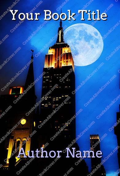 Empire State building at night