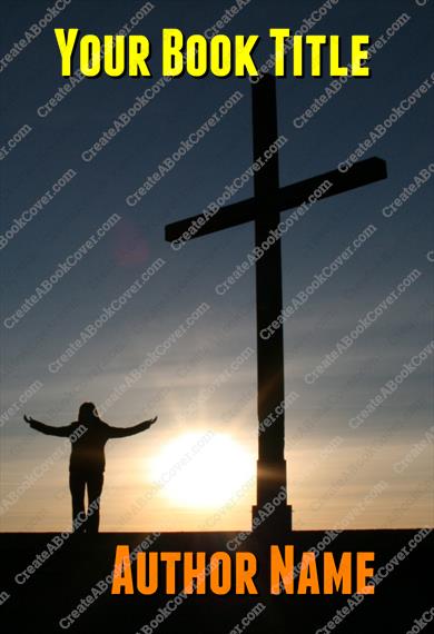 A girl with a cross